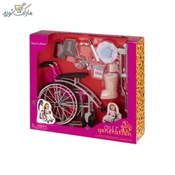 ست ویلچر و مراقبت بیمار عروسک‌‌های OG