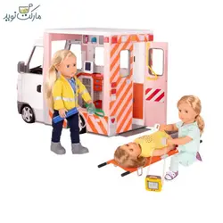 ست ماشين آمبولانس عروسک‌‌های OG