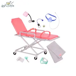 ست تخت و لوازم آمبولانس عروسک‌‌های OG