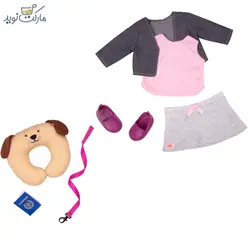 عروسک‌ OG مدل Maddie با سگ