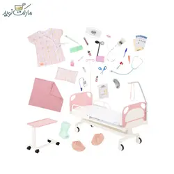 ست تخت بیمارستان عروسک‌‌های OG