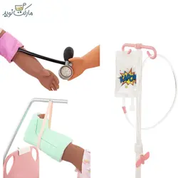 ست تخت بیمارستان عروسک‌‌های OG