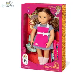 عروسک‌ OG پیشخدمت مدل Isa با کتاب