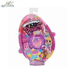 عروسک هچیمال پیکسی سورپرایزی سری Cosmic Candy بنفش