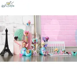 عروسک دوتایی هچیمال مینی پیکسی مدل Kawaii سری Angel
