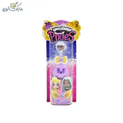 عروسک دوتایی هچیمال مینی پیکسی مدل Butterfly Ellie سورپرایز‌ دار