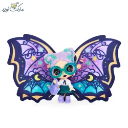 عروسک هچیمال پیکسی پروانه‌ای مدل Midnight Mandie