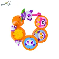 دستبند درخشان معطر Orange Pandas سری Treatz Twisty Petz