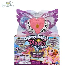 عروسک هچیمال پیکسی مدل قلب گلبهی سورپرایزی سری Wilder Wings