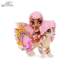 عروسک هچیمال پیکسی مدل قلب گلبهی سورپرایزی سری Wilder Wings