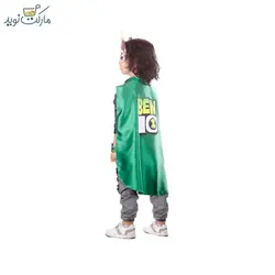 ست پوشیدنی بن‌تن ماسک، شنل و مچ‌بند