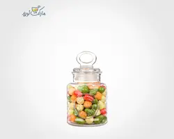 بانکه لیمون مدل روستیک شیشه‌ای سایز 6
