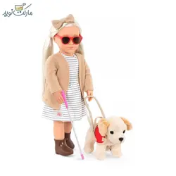 عروسک‌ OG مدل Marlow با سگ راهنما