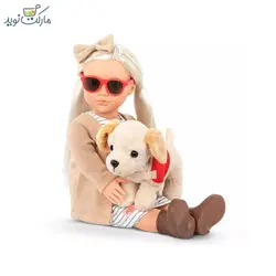 عروسک‌ OG مدل Marlow با سگ راهنما