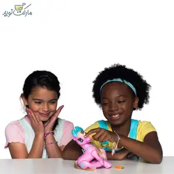 عروسک رباتیک یونیکورن جادویی صورتی