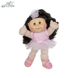 عروسک Cabbage بلوند با پیراهن باله صورتی