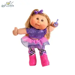 عروسک Cabbage سفیدپوست با لباس رقص بنفش