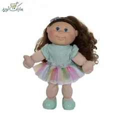 عروسک Cabbage سفیدپوست با لباس رقص سبز