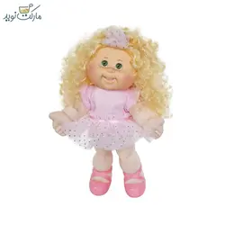 عروسک Cabbage بلوند با پیراهن باله صورتی