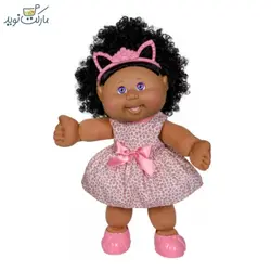 عروسک Cabbage با پیراهن پلنگی صورتی