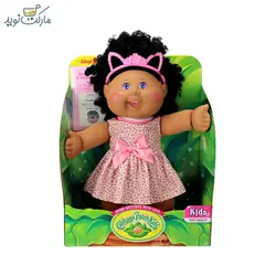عروسک Cabbage با پیراهن پلنگی صورتی
