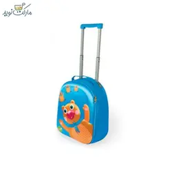 چمدان Oops آبی با طرح خرس