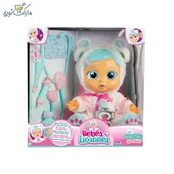 عروسک گریه‌ ای مدل Kristal بیمار سری Cry babies