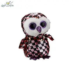 عروسک جغد پولکی مدل TY 7856