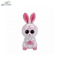 عروسک خرگوش پولکی مدل TY 6781