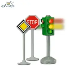ست چراغ قرمز و علائم رانندگی Dickie Toys