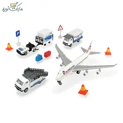 ست فرودگاه و هواپیما 13 قطعه