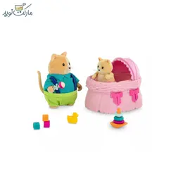 ست لوازم خانه و اتاق کودک عروسک‌های خانواده Li’l Woodzeez