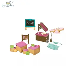 ست کلاس و زمین بازی عروسک‌های خانواده Li’l Woodzeez