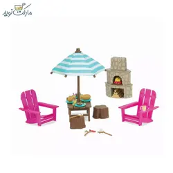 ست تعطیلات فضای باز عروسک‌های خانواده Li’l Woodzeez