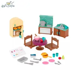 ست لوازم آشپزخانه عروسک‌های خانواده Li’l Woodzeez