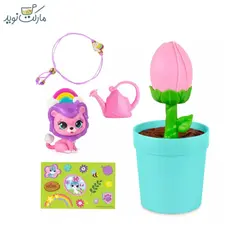 عروسک گلدونی سورپرایزی بلوم رنگ یاسی