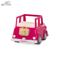 ماشین صورتی عروسک‌های خانواده Li’l Woodzeez