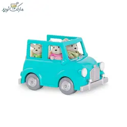 ماشین آبی عروسک‌های خانواده Li’l Woodzeez