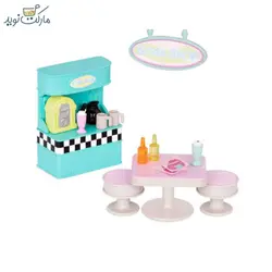 وسایل آبمیوه فروشی عروسک‌های خانواده Li’l Woodzeez
