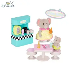 وسایل آبمیوه فروشی عروسک‌های خانواده Li’l Woodzeez
