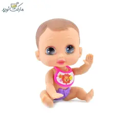 عروسک نوزاد با پیشبند خرگوش سری Sparkle Sweet Hearts