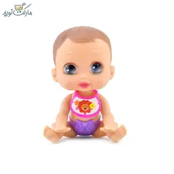 عروسک نوزاد با پیشبند خرگوش سری Sparkle Sweet Hearts