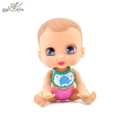 عروسک نوزاد با پیشبند فیل سری Sparkle Sweet Hearts