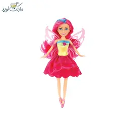 عروسک قیفی پری Floral Fairy بال صورتی