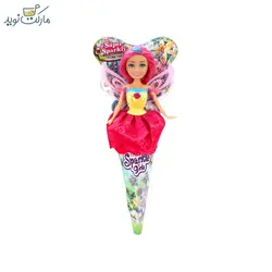 عروسک قیفی پری Floral Fairy بال صورتی