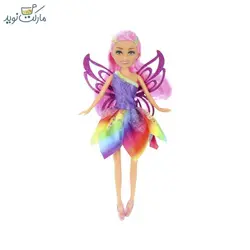 عروسک قیفی پری Floral Fairy بال بنفش