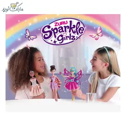 عروسک قیفی پری Floral Fairy بال بنفش