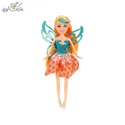 عروسک قیفی پری Floral Fairy بال آبی