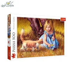 پازل 500 تکه ترفل دختربچه در بیشه زار