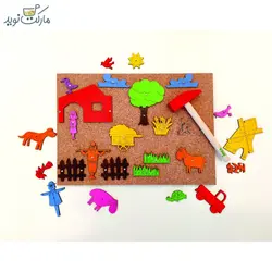 بازی میخ و چكش مزرعه